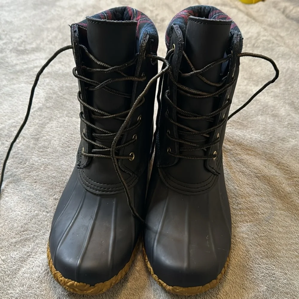 Tommy Hilfiger Russel Waterproof Rain Snow Duck Boots Sz 8